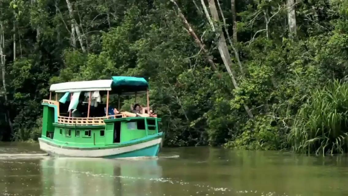 Orangutan Shaka Houseboat With Cabin Pangkalan Bun Bagian luar foto